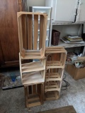 Wooden Crates/Shelves