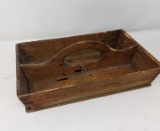Handled Wooden Caddy
