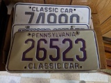 Classic Car License Plates