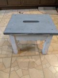 Small Wooden Painted Step Stool
