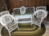 7 Pc. Wicker Patio Set