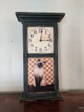 Siamese Cat Wall Clock/Display Shelf