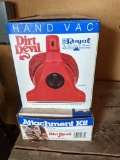 Dirt Devil Hand Vac and Attachment Kit