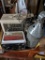 Battery Charger, Electric Heater and Tin Punched Lantern