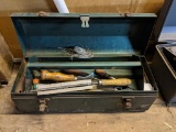 Metal Tool Box and Contents