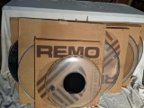 6 Remo and Ludwig Drum Heads, NOS