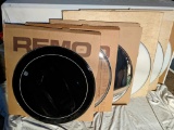 6 Remo and Ludwig Drum Heads, NOS