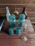 Glass Bottles, Canning Jars and Insulators