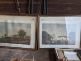 2 Framed Mount Vernon Prints
