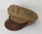 WWII Officer's Visor Hat