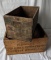 2 Crates Including Western Ammo Box & Cooked Ham