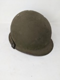Post WWII American Helmet with Liner