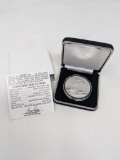 1 oz .999 Silver Troy 1991 Dessert Storm with COA