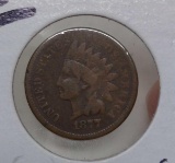 1877 Indian Cent G-VG