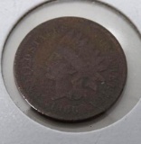 1866 Indian Cent VG