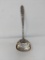 Large Sterling Ladle with Repousse Handle