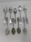 9 Coin Silver Spoons