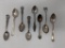 8 Sterling Spoons