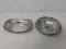 Sterling Bowl & Silver Plate Bowl