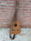 Guitar with Strap