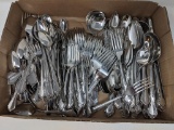 Large Oneida Stainless Flatware Lot