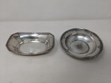 Sterling Bowl & Silver Plate Bowl