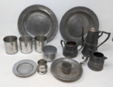 Silver Plate & Pewter Lot