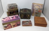 Grouping of Decorative Boxes