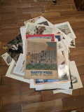 Large Poster and Print Paper Lot