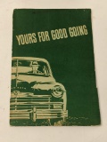 Vintage Plymouth Car Pamphlet with Contents