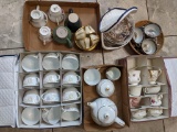 Tea Set, China Cups and Saucers
