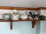 6 Tea Pots