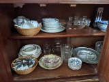 Dinnerware, Clear Glass Candle Holders, Glass Vases, Bone Dishes