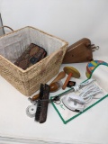 Craft Basket and Contents
