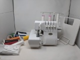 Eclipse Baby Lock Serger Sewing Machine in Creative Notions Rolling Tote