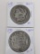Morgan Dollars 1885O VG-F, 1885S AU