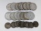 $7.50 40% Halves, 10 Silver War Nickels