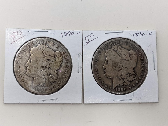 Morgans (2) 1890O G-VG