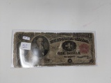 1891 Treasury Note FR 351 Poor