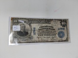 1902 $10 National Note 3rd Charter FR 633 G