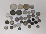 30+ Foreign Coins