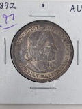 Columbian Half 1892 AU