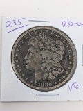 Morgan Dollar 1880CC VG