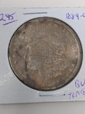 Morgan Dollar 1884O Toned BU