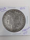 Morgan Dollar 1892 Cleaned VF