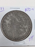 Morgan Dollar 1892S F-VF