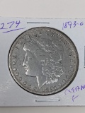 Morgan Dollar 1893O Cleaned F