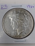 Peace Dollar 1924S XF