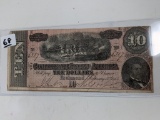 $10 Confederate Note