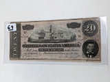 $20 Confederate Note
